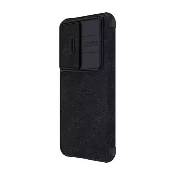 Шкіряний захисний чохол Nillkin Qin Leather Pro для Samsung Galaxy S23 Plus чорний