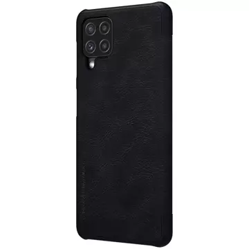 Шкіряний чохол Nillkin Qin для Samsung Galaxy A22 4G чорний