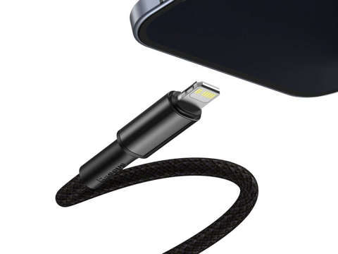 1 м кабель Baseus USB-C типу C до Lightning PD 20 Вт сірий