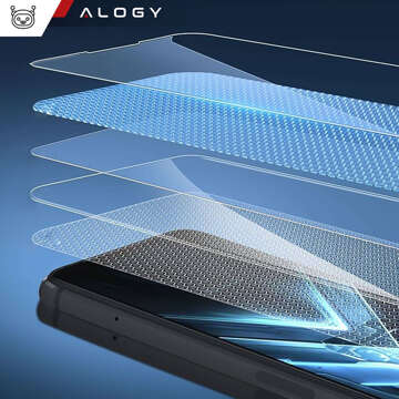 2x загартоване скло для Asus ROG Ally for Alogy Screen Protector Pro 9H Console Screen