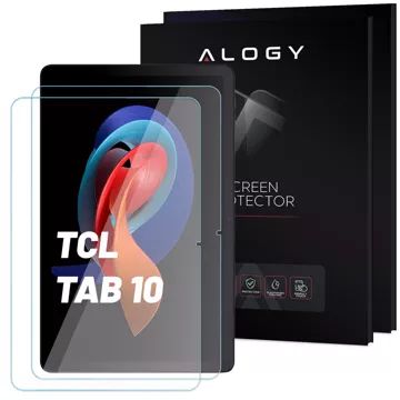 2x загартоване скло для TCL TAB 10 Gen2 8496G 10.36" Screen Protector Glass 9H Alogy Pro