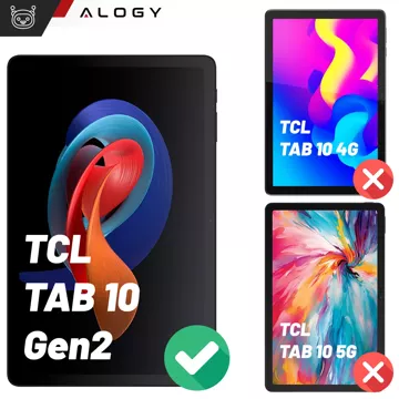 2x загартоване скло для TCL TAB 10 Gen2 8496G 10.36" Screen Protector Glass 9H Alogy Pro