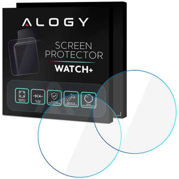 2x захисне загартоване скло для годинника Garmin Fenix ​​​​7 / 7 Solar Alogy Protector Screen