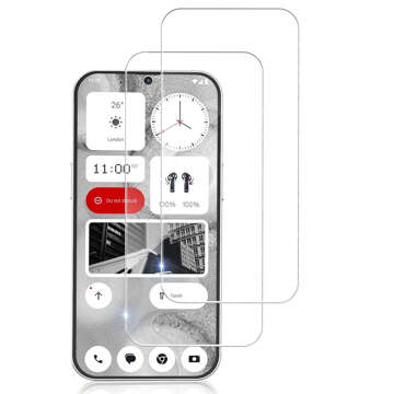 2x 9H загартоване скло для захисту екрана Nothing Phone 2 Alogy PRO