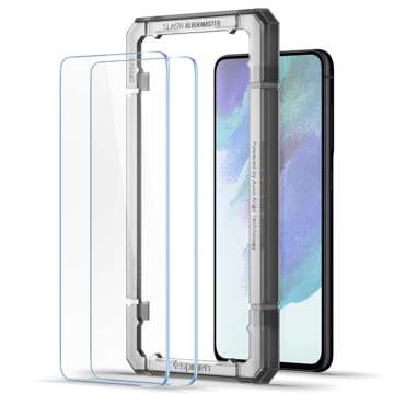 2x Samsung Galaxy S21 FE Загартоване скло для Spigen Alm Glas.tR