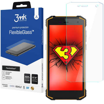 3mk Захисне гібридне скло Flexible Glass 7H для MyPhone Hammer Energy 2