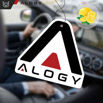 3x Автомобільний ароматизатор кулон автомобільний ароматизатор Alogy автомобільний ароматизатор Лимон [3 шт.]