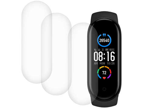 3x Folia hydrożelowa Alogy Hydrogel для Xiaomi Mi Band 5