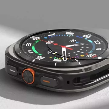 4 упаковки із загартованого скла Ringke для Samsung Galaxy Watch Ultra (47 мм) прозорі