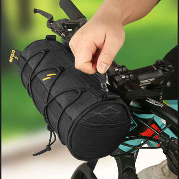 Alogy Bike Bag Wheel Bar Bicycle Pannier Водонепроникний велосипедний чохол 2,5 л чорний