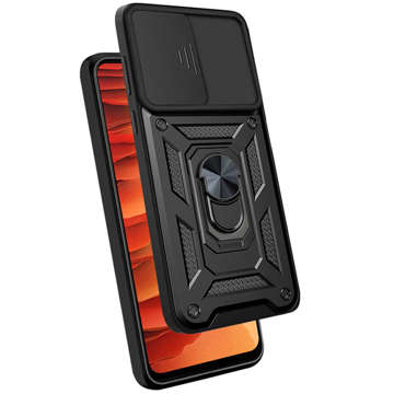 Alogy Camshield Stand Ring Armored Case with Camera Cover для Samsung Galaxy S22 Plus Чорне скло