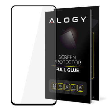 Alogy Full Glue case friendly glass для Realme GT 5G Black