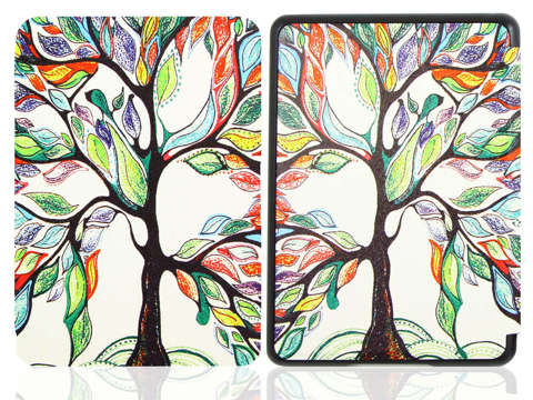 Alogy Smart Case для Kindle Paperwhite 4 2018/2019 Colorful tree Glass