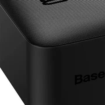 Baseus Bipow 30000mAh Power Bank, 2xUSB, USB-C, 15W (чорний)