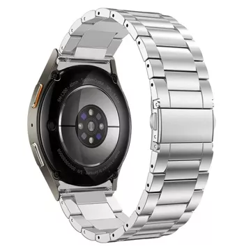 Bransoleta Stainless для Samsung Galaxy Watch 4/5/5 Pro/6/7 Silver