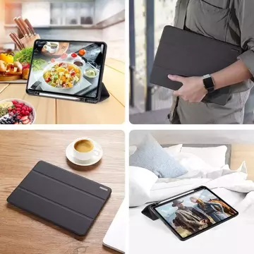 DUX DUCIS Domo складаний чохол для планшета з функцією Smart Sleep iPad Pro 12.9 '' 2021 підставка чорний