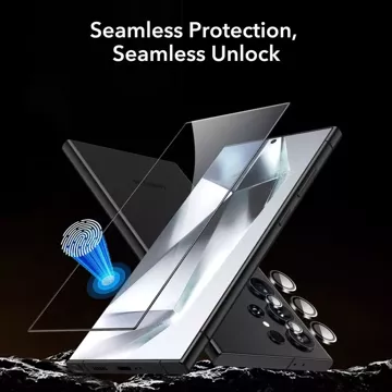 ESR Protector Set 2-Pack загартоване скло для Samsung Galaxy S24 Ultra Clear