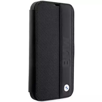 Etui BMW BMBKP14L22RDPK до Apple iPhone 14 Pro 6,1" книжкова шафа Leather Textured