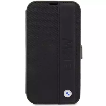 Etui BMW BMBKP14L22RDPK до Apple iPhone 14 Pro 6,1" книжкова шафа Leather Textured