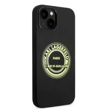 Etui Etui Karl Lagerfeld KLHCP14MSRSGRCK для Apple iPhone 14 Plus 6,7" жорсткий силіконовий чохол RSG