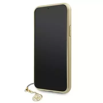 Etui Guess GUHCN61GF4GGR до Apple iPhone 11 6,1" / Xr сірий/чорний жорсткий чохол 4G Charms Collection