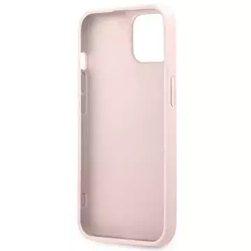 Etui Guess GUHCP13M4GMGPI для iPhone 13 6,1" жорсткий корпус 4G з великим металевим логотипом