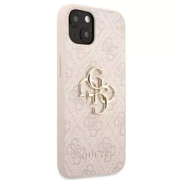 Etui Guess GUHCP13M4GMGPI для iPhone 13 6,1" жорсткий корпус 4G з великим металевим логотипом