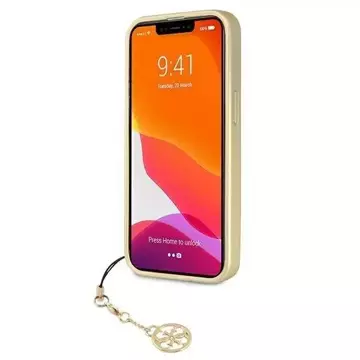 Etui Guess GUHCP13XGF4GBR для Apple iPhone 13 Pro Max 6,7" бронзовий/коричневий твердий чохол 4G Charms Collection