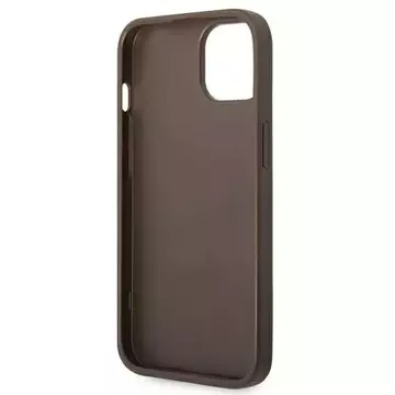 Etui Guess GUHCP14MG4GFBR до Apple iPhone 14 Plus 6,7" бронзовий/коричневий жорсткий чохол 4G Метал Золотий логотип