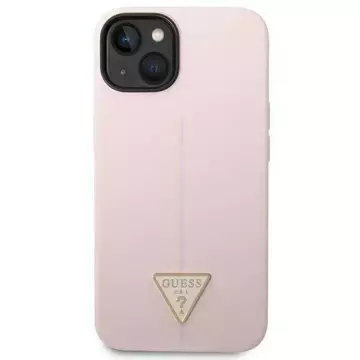 Etui Guess GUHCP14MSLTGU для Apple iPhone 14 Plus 6,7" fioletowy/фіолетовий твердий чохол Silicone Triangle