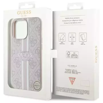 Etui Guess GUHMP13XP4RPSP для iPhone 13 Pro Max 6,7" жорсткий чохол 4G Printed Stripes MagSafe