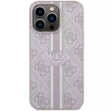 Etui Guess GUHMP13XP4RPSP для iPhone 13 Pro Max 6,7" жорсткий чохол 4G Printed Stripes MagSafe