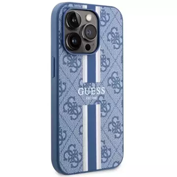 Etui Guess GUHMP14XP4RPSB для iPhone 14 Pro Max 6,7" жорсткий чохол 4G Printed Stripes MagSafe