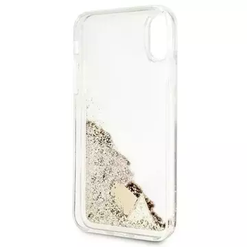 Etui Guess GUOHCPXGLHFLGO до Apple iPhone X/Xs золотий/злотий твердий чохол Glitter Charms