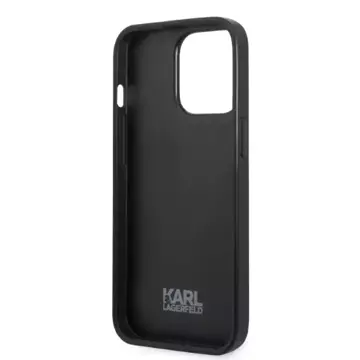 Etui Karl Lagerfeld KLHCP13XPMNIKPI для iPhone 13 Pro Max 6,7" Hardcase Monogram Ikonik Patch