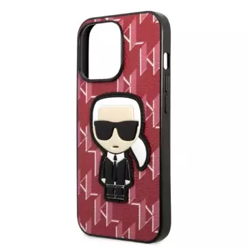 Etui Karl Lagerfeld KLHCP13XPMNIKPI для iPhone 13 Pro Max 6,7" Hardcase Monogram Ikonik Patch