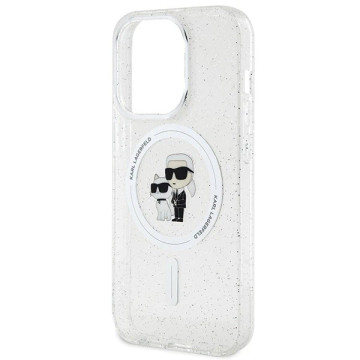 Etui Karl Lagerfeld KLHMP15LHGKCNOT для iPhone 15 Pro 6.1" прозорий жорсткий чохол Karl