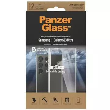 Etui PanzerGlass ClearCase для Samsung Galaxy S23 Ultra S918 прозорий 0435