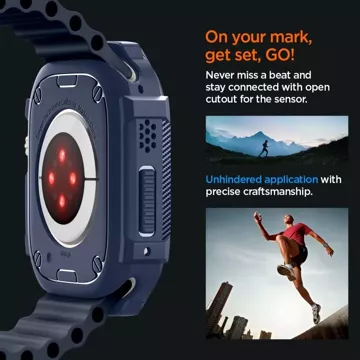 Etui Spigen Rugged Armor для Apple Watch Ultra 1 / 2 (49 мм) Navy Blue