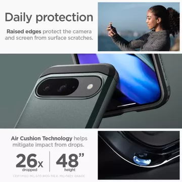 Etui Spigen Tough Armor для Google Pixel 9 / 9 PRO Abyss Green