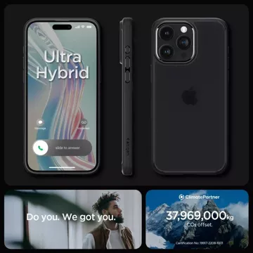 Etui Spigen Ultra Hybrid для Apple iPhone 15 Pro Frost Black