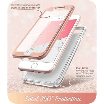 Etui Supcase Cosmo до Apple iPhone 7 / 8 / SE 2020 / 2022 Marble