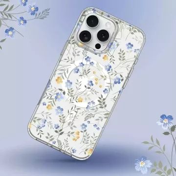 Etui do iPhone MagMood MagSafe iPhone 16 Pro Spring Flowers