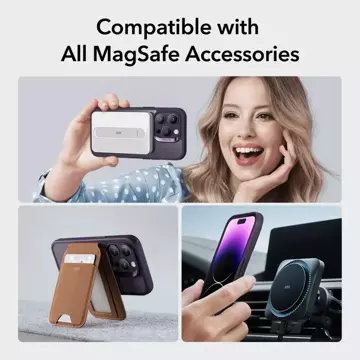 Etui ochronne ESR CH Halolock MagSafe для Apple iPhone 14 Pro Max Clear/Purple