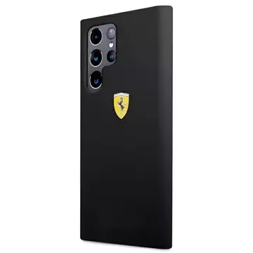 Ferrari Hardcase для Samsung Galaxy S22 Ultra чорний/чорний жорсткий чохол On Track Silicone