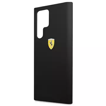 Ferrari Hardcase для Samsung Galaxy S22 Ultra чорний/чорний жорсткий чохол On Track Silicone