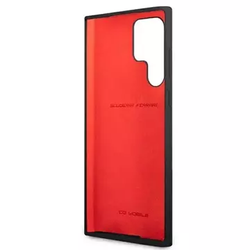 Ferrari Hardcase для Samsung Galaxy S22 Ultra чорний/чорний жорсткий чохол On Track Silicone