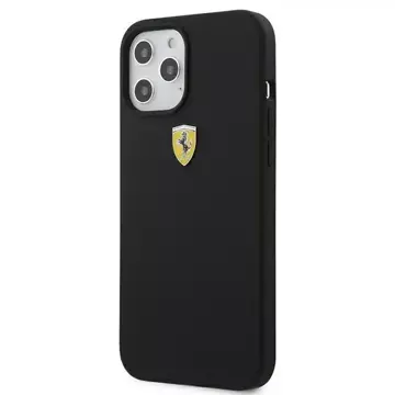 Ferrari iPhone 12 Pro Max 6.7" чохол чорний/чорний жорсткий чохол On Track Silicone