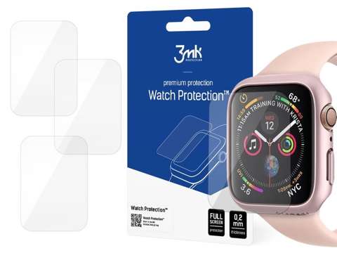 Folia ochronna 3mk x3 Protection для Apple Watch 6 40 мм