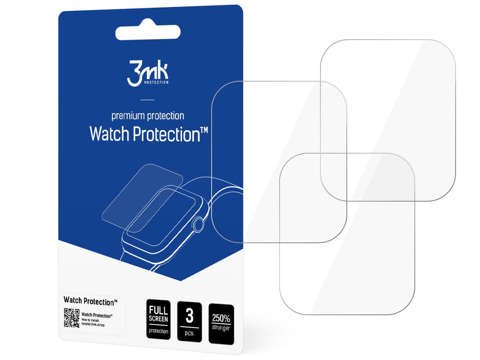 Folia ochronna na ekran x3 3mk Watch Protection do Oppo Watch 46mm
